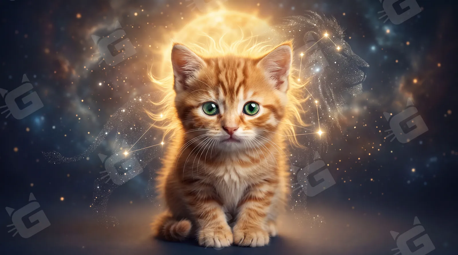 Ginger Lion: Leo Born to Blaze