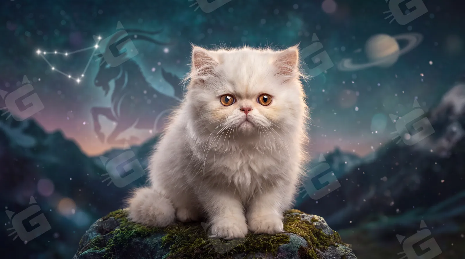 Fluffy Capricorn: Fancy but Fierce
