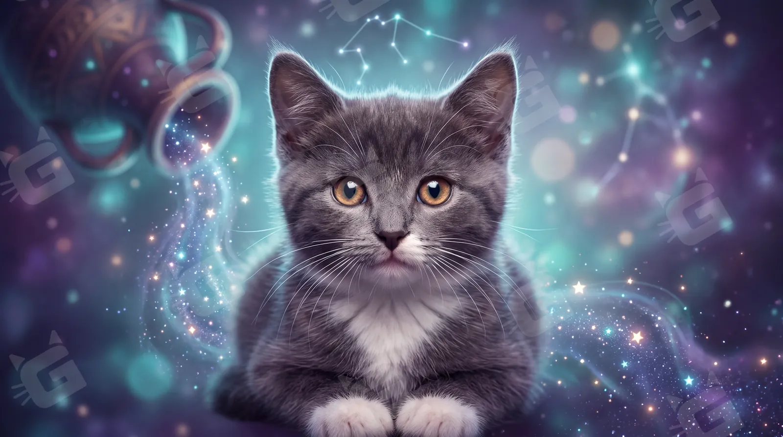 Gray Aquarius: Pouring Quiet Mystery