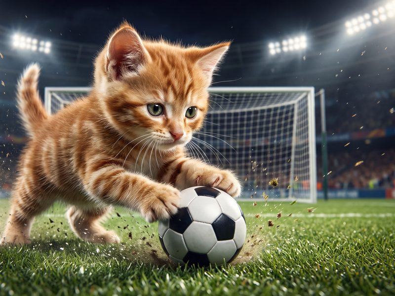 Kick-Off Kitten